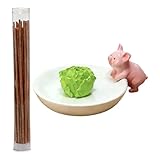 Räucherstäbchenhalter – Tischskulptur mit Tiermotiv, lustiges Dekor für Räucherstäbchenhalter – für Schlafzimmer, Yoga, Unterhaltungsraum, Hotel, Meditation