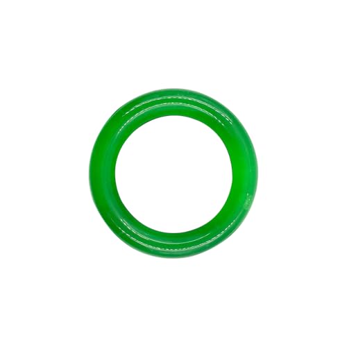 Bangle en pierre de jade vert authentique - Bijou d'exception rond pour femme de style