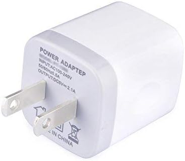 Wall Charger, Vifigen 2-Pack USB 2.1AMP Universal Power Home Travel Wall Charger Dual Port Plug for X/XR/Xs/Xs Max/8/8 Plus/7/7 Plus 6/6 Plus, Samsung Galaxy S10 S9 S9 S8, Note 9/8, LG and More Device
