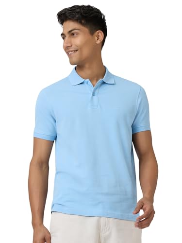 Image of XYXX Men's Nova 100% Combed Cotton Regular Fit Polo T-Shirt