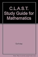 C.L.A.S.T.: Study Guide for Mathematics 0840378157 Book Cover