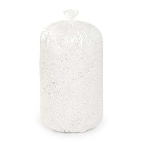 Diverpuff Relleno de Microfibra 100%, Fibra Hueca Siliconada. Relleno Poliéster para Peluche, Almohadas, Muñecas, Cojines. (1 KG)