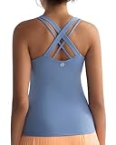 RUNNING GIRL Tank top with Built in Bra...