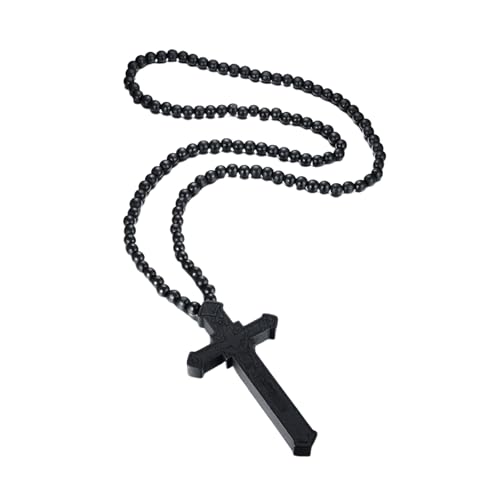 Collier chapelet catholique en bois pour vos prières quotidiennes et moments de méditation