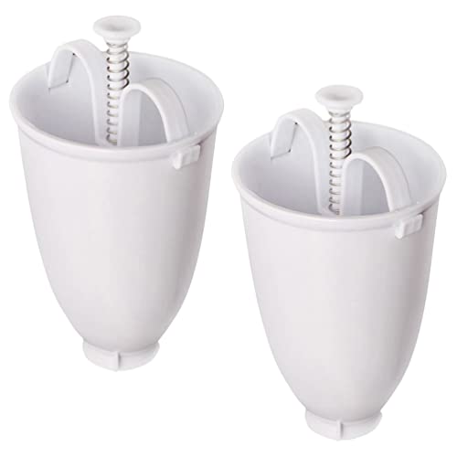 SHERCHPRY 2pcs Tool Easy Doughnut Press Mold for Home Baking Ergonomic Design for Convenient Use for Desserts and Parties