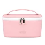 Necessaire Organizadora Feminina Tecido Impermeável para Maquiagem e Viagem