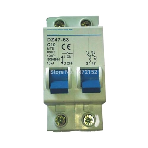 Interruptor de transferencia manual MTS 1P de 10A con cambio seguro de red a generador