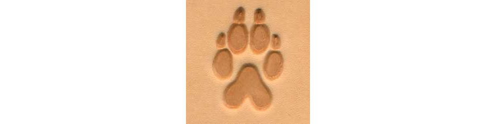 Tandy Leather Wolf Track Craftool� 2-D Stamp 88286-00