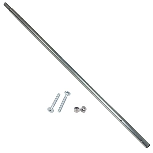 Clever Leon Poteau De Filet pour Trampoline en Acier Galvanisé Longeur 97 cm Diamètre 25 mm Espacement 12 cm