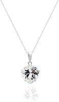 Colar Feminino com Prata Ponto de Luz Coração 45cm Corrente Veneziana com Pingente Coração de Zircônia Brilho Eterno Joia Minimalista e Romântica