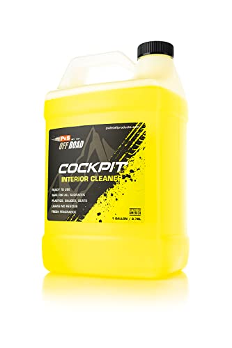 Image of P&S Off Road Cockpit Interior Cleaner - Residue-Free for Plastics, Vinyl, Rubber & Leather - Safe & Ready-to-Use for ATVs, UTVs, Side-by-Sides & More - 1 Gallon