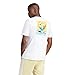 adidas Men's Lounge Still Life Bowl Graphic T-Shirt, White