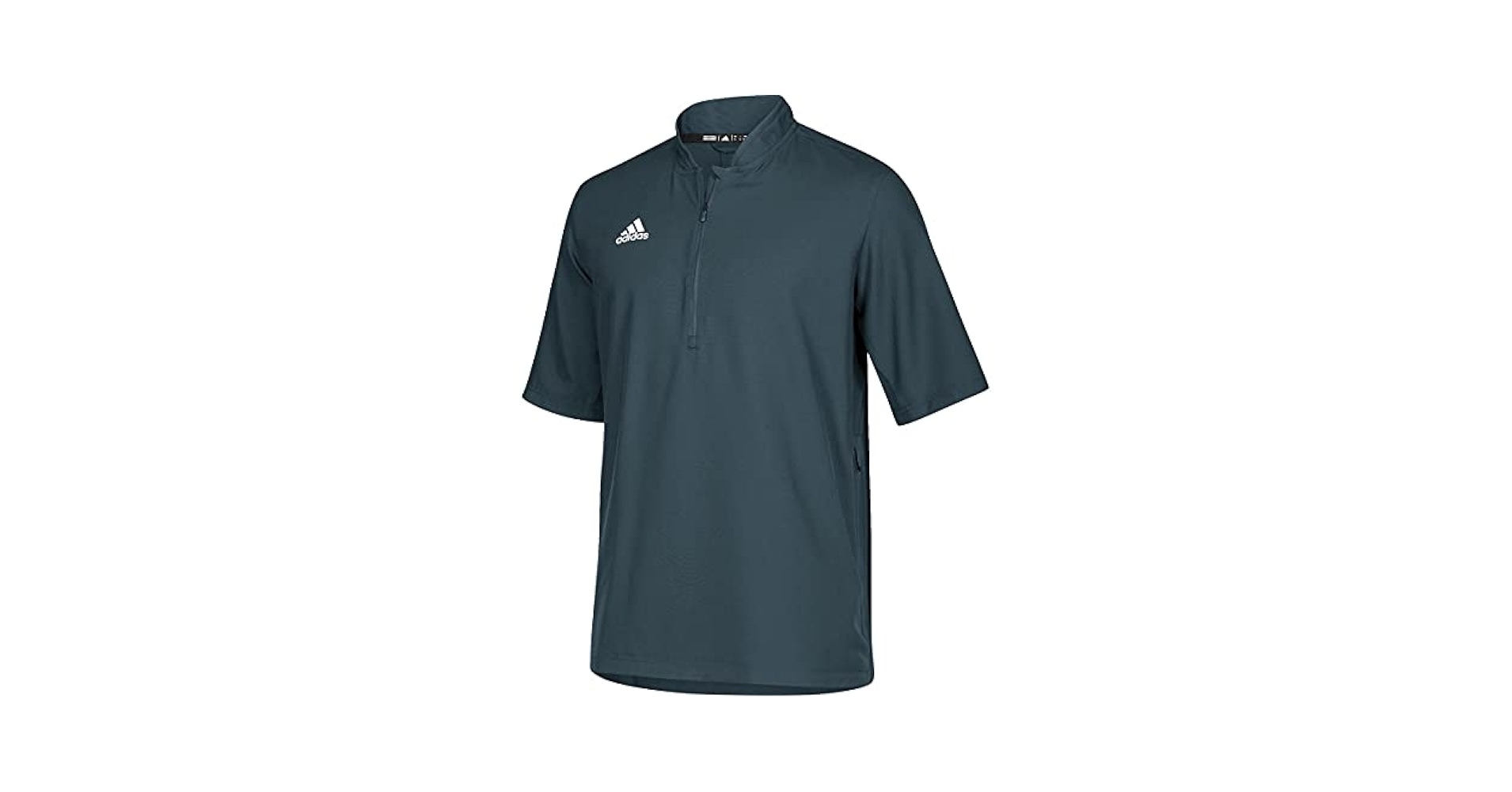 adidas Team Iconic Short Sleeve Quarter-Zip Polo - Men's