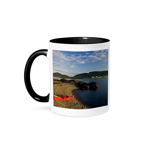 3dRose Kayaking Acadia NP Bar Harbor Maine Mug 11oz