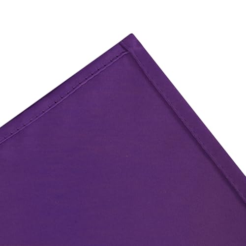 Image of LEMOMO Purple Blackout Curtains 42 x 54 Inch Length Set of 2 Panels Grommet Bedroom Curtains for Living Room