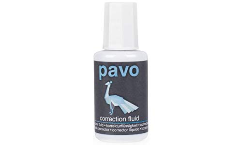 Correction liquide blanche opacité totale 20 ml à séchage rapide sur papier