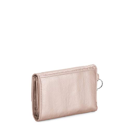 Kipling Pixi Medium Metallic Organizer Wallet Quartz Metallic3