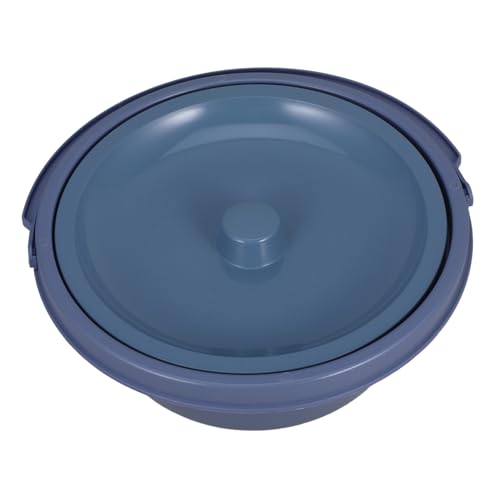 EXHUMKY Bacinilla Para Adultos De Plástico Portátil Orinal Doméstico Resistente y Fácil De Limpiar Adecuado Para Personas Mayores Embarazadas y Uso Cama Diseño Compacto y Estable Para Hoga