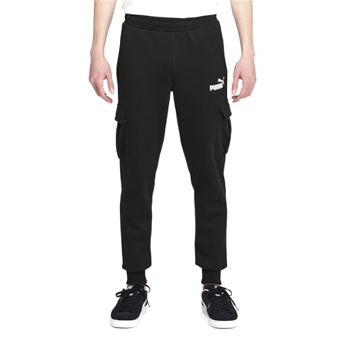 Pantalon Puma Essentials homme noir taille M : un jogging durable qui ne se déforme pas