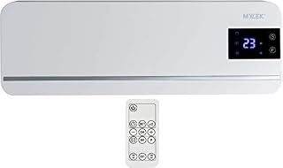 MYLEK 228852A Electric 2kW Over Door Fan Heater Air Curtain/Cooling Fan with LED Display, Timer & Remote Control - This Overdoor is Ideal for Home, Office & Commercial Premises, Off White