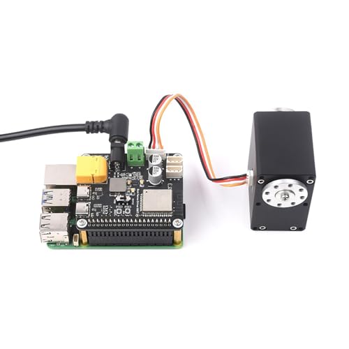 HAT de servos para Raspberry Pi con control ESP32 y comunicación dual cableada e inalámbrica 5