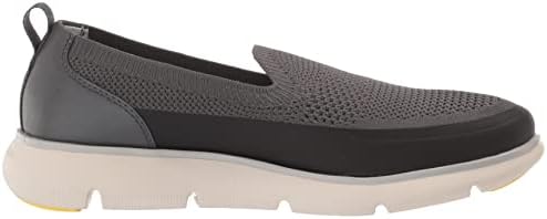 Cole Haan Men's Zerogrand Omni Slip ON Sneaker, Gray Pinstripe Knit, 8.5 | Image 4