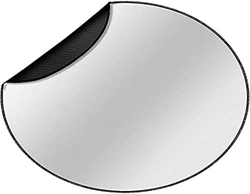 Woomartt24 Inch Round Fire Pit Mat, Fireproof Under Grill Mat Deck & Lawn Protector for Outdoor Patio Wood Burning&Gas Fire Pit Pad, BBQ Smoker