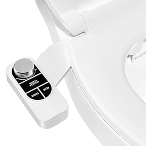 SAMODRA HEY01 Bidet-Toilettenaufsatz mit Selbstreinigungsfunktion