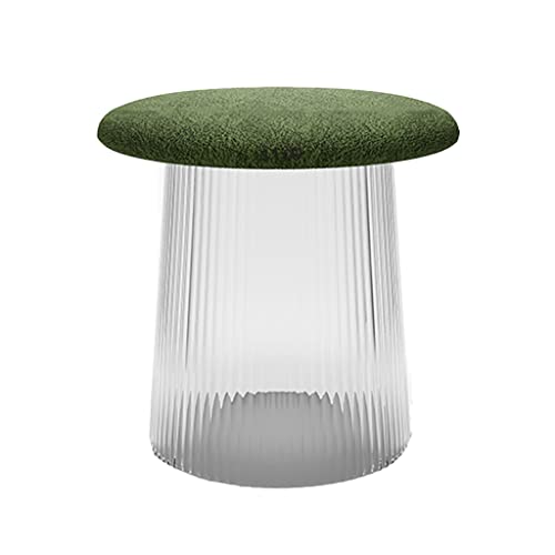 Taburete Bajo Acrílico Transparente Asiento