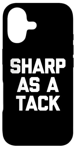 Sharp As A Tack - �������Ȍ��t �V�� ���� �C���e���W�F���g �X�}�[�g �X�}�z�P�[�X iPhone 17 �p