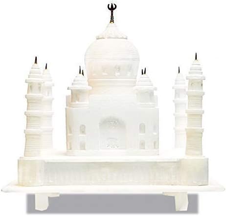 Decent Handicrafts Stone Taj Mahal Model, Standard, White Albaster