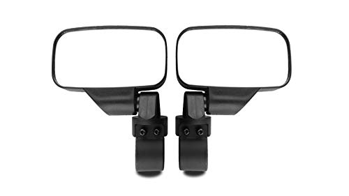 MKING UTV All Terrain Off-road Vehicle Motorcycle Refitted Rear-view Mirror, Wide Field of View Mirror, Applicable to Any UTV with 1.75\"or 2\" Round Pipe Roll Cage