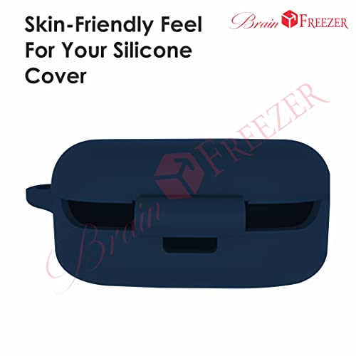 Image of GENERIC Silicone Cover Compatible with Boat 121 v2 Airdopes TWS Only Dark Blue (Airdopes Not Included)