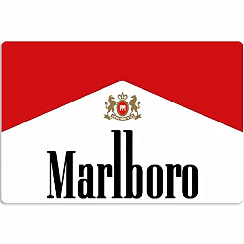 xiaohei Vintage Tin Sign Marlboro Cigarette Retro Metal Poster Cafe Bar Garage Shop Home Mural Wall Plaque12x18 Inches 12x18 inch