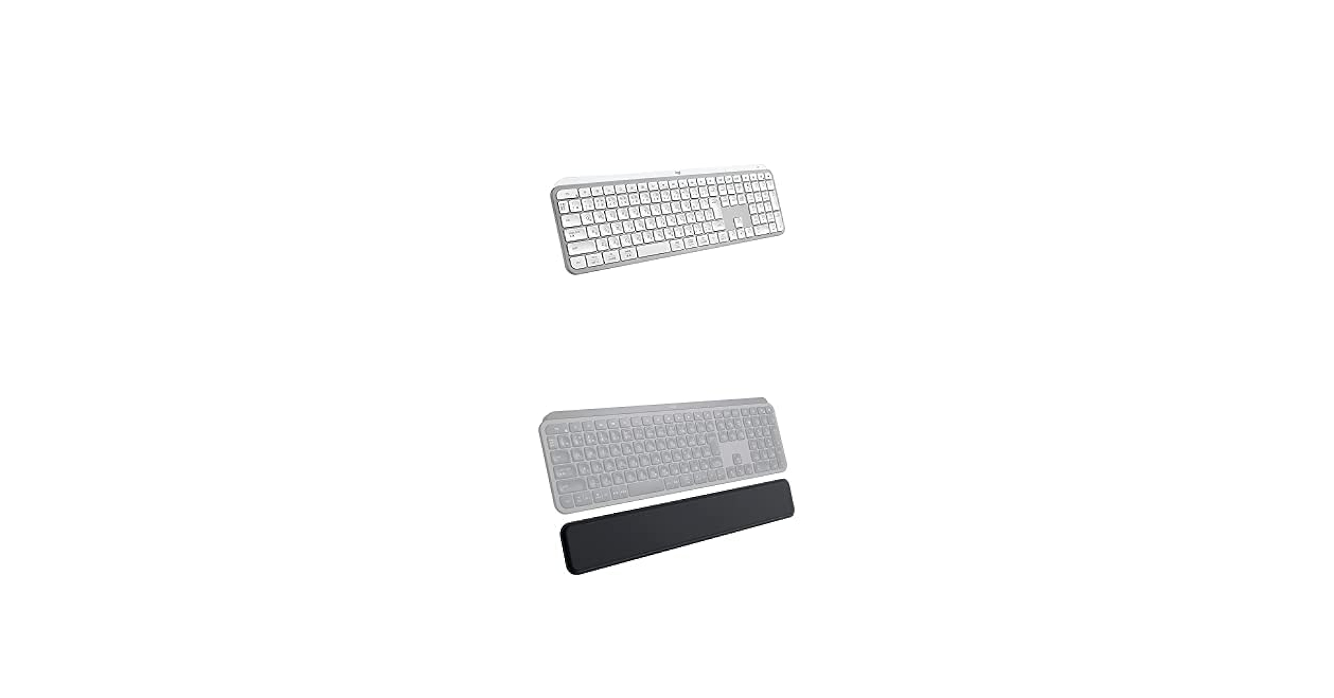 ロジクール KX800 MX KEYS & パームレスト MX10PR セット Amazon.co.jp: ロジクール ワイヤレスキーボード MX KEYS + MX
