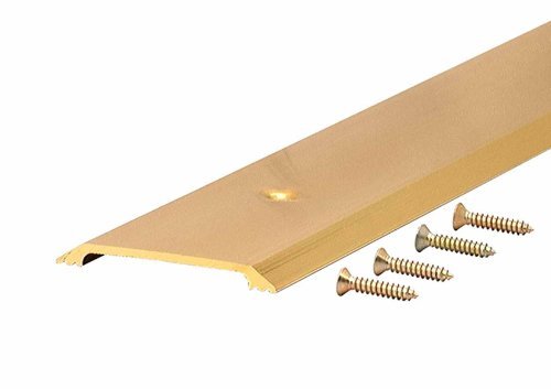 M-D 09613 36", Bright Gold Heavy Duty Flat Top Saddle Thresholds