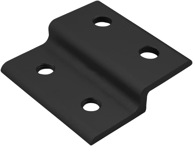 80/20 Inc, 30-2433-Black, 30 Series Single Arm Wide Panel Retainer, Black Anodize