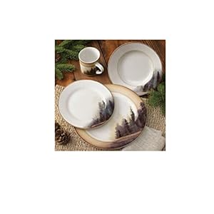 Misty Forest Dinnerware Set by Bob Metropulos