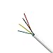 Best 500ft 18/4 Unshielded CCA Security Alarm Control Wire Stranded PVC Jacket White