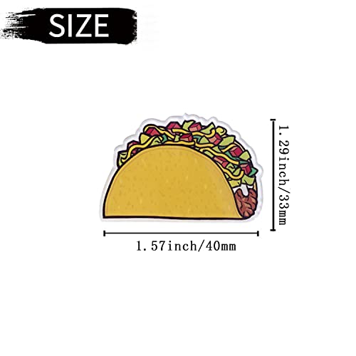Image of 6 Pcs Taco Air Vent Clips, Fnuuy Taco Car Air Fresheners Vent Clips Car Diffuser Vent Clip Car Interior Decor Charm Car Decoration Cute Car Accessories for Women Girls