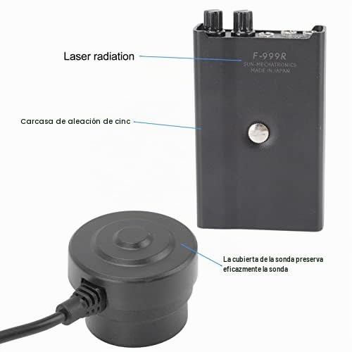 Fockety Detector de Fugas de Agua, Ajuste de 4 Engranajes Aumento de Audio de 25.000 Veces Detector de Fugas Sensibilidad Fuerte Detector de Fugas de Agua en tuberías