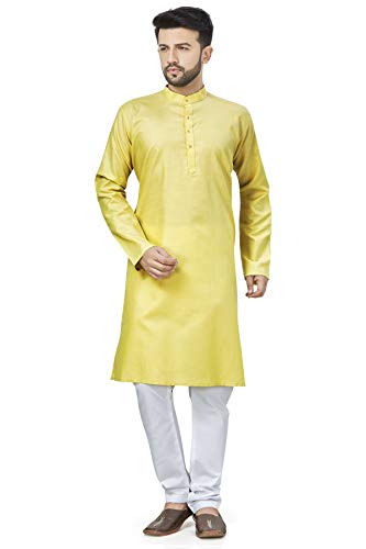 Image of BE ACTIVE Linen Blend Solid Pattern Trendy Comfortable Stylish Full Sleeve Kurta Men's Ethnic Wear