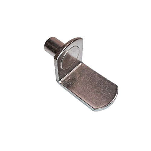 Shelf Support, Right Angle, 5mm Pin - Chrome (100 Pk)