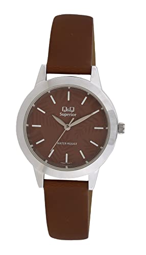 Q&Q Analog Brown Dial Womens Watch-U00A-004PY (B0BYDNQRY9) Amazon Price History, Amazon Price Tracker
