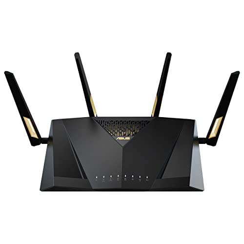 RT-AX88U Pro (AX6000) Dual Band WiFi 6 Extendable Gaming Router, Dual 2.5G Ports, Rangeboost Plus, Port Forwarding, Subscription-free Network Security, Instant Guard, VPN, AiMesh Compatible - Router - Immagine 4