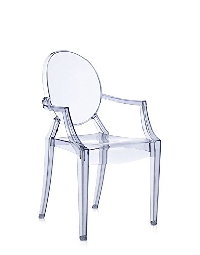 Kartell Louis Ghost, Set da 2 Sedie, Azzurro