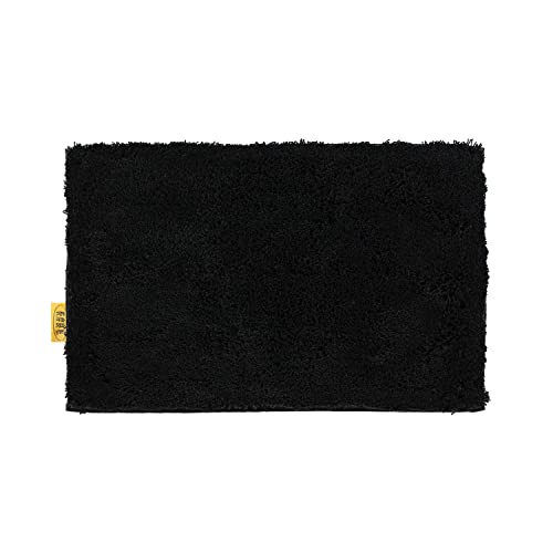 オカ 乾度良好 Dナチュレ バスマット 約36×55cm ブラック