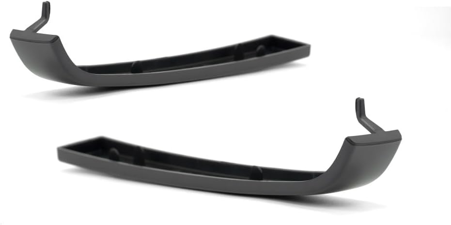 For Chevy Silverado 1500/2500/3500 2005 2006 2007 Grille Molding Driver and Passenger Side | Pair | Un-Primed/Paint to Match | Replacement For GM1212104, GM1213104 | 12335957, 12335958
