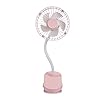 Fans Clip op fan 2000mAh batterij-bediende ventilator met 3 snelheid en nacht Persoonlijke fan voor autosteel wiegbike…