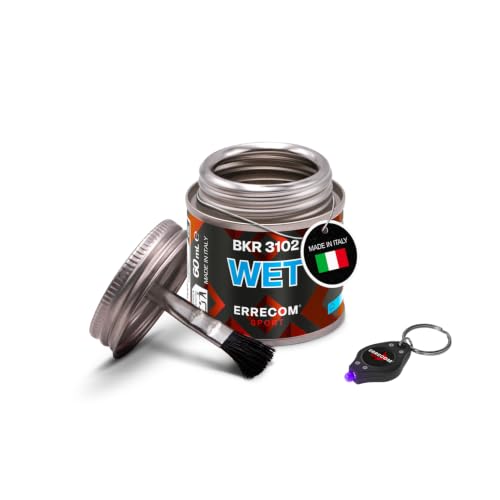 Errecom 1000 Miglia BKR 3102-2 fl oz (60 mL) Can, Wet Lube Bike Chain, for Wet and Muddy Weather Conditions, Brush Included